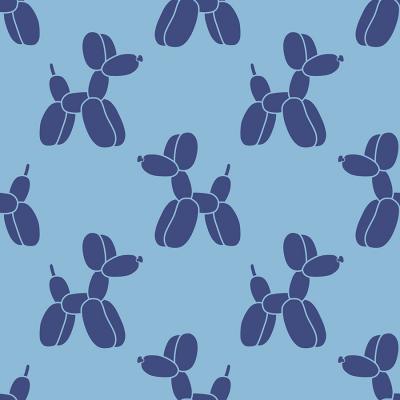ARTERO BLUE POODLE PRINT DENVER РАБОТНО ГОРНИЩЕ XXL